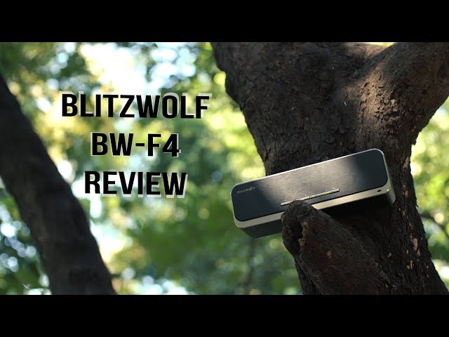BlitzWolf BW-F4 Bluetooth Speaker Review | ATC | 4K