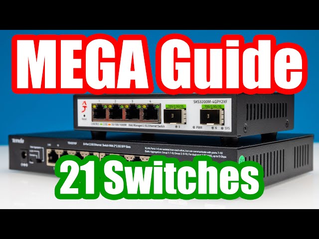 Finding the BEST Cheap 2.5GbE Switch... by Testing 21 of Them
