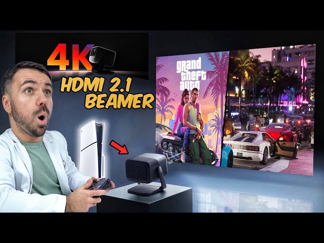 Krass! 4K HDMI 2.1 Beamer für PS5 & XSX: Sag deinem TV Lebewohl! 🤯🎮 JMGO N1 Ultra