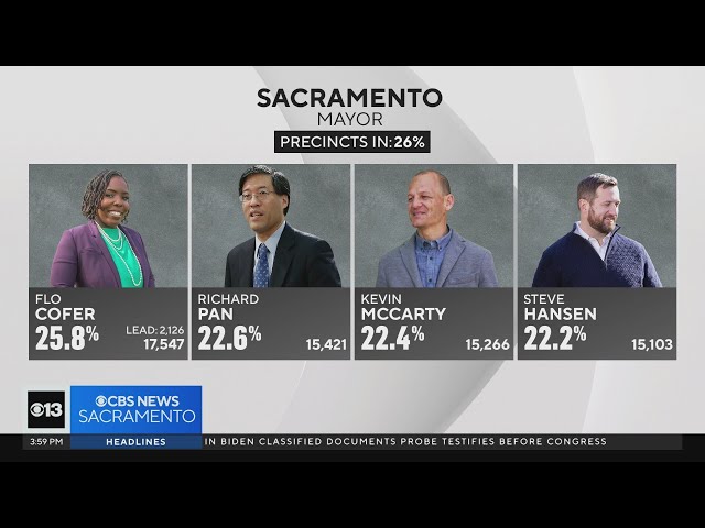 Sacramento mayoral race remains close in new update on results