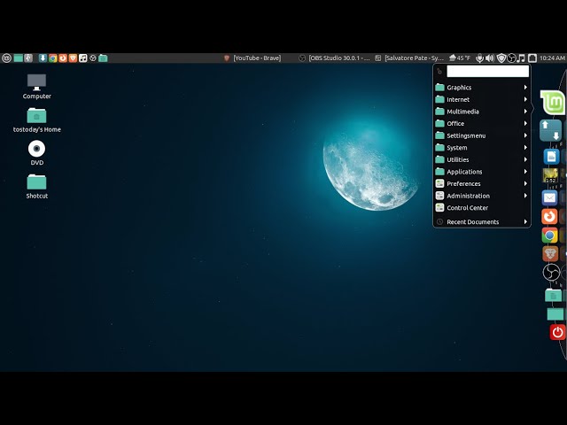 My Linux Mint Mate Desktop
