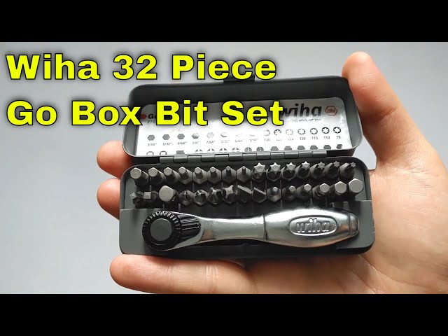 Wiha 32-Piece Go Box Bit Set and Ratchet Review