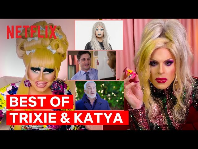 Best Of Drag Queens Trixie Mattel & Katya React To TV | Netflix