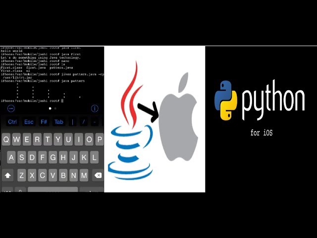 COMPILING JAVA AND RUNNING PYTHON PROGRAMS IN IPHONE | IOS DEVICE | (JAILBROKEN)