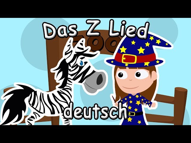 Das Z-Lied - lernen deutsch zu sprechen - singen und tanzen mit kindern