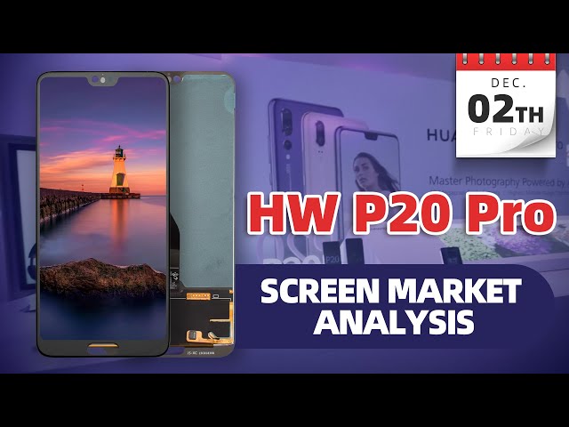 HW P20 Pro Screen Analysis | The Most Cost-Effective Screen
