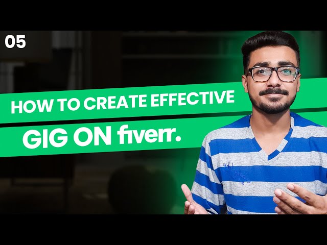 How To Create Effective Data Entry Gig On Fiverr | Class 5 | HBA Services