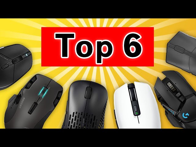 Six of the BEST Gaming Mice | Best Gaming Mouse Wireless and Wired