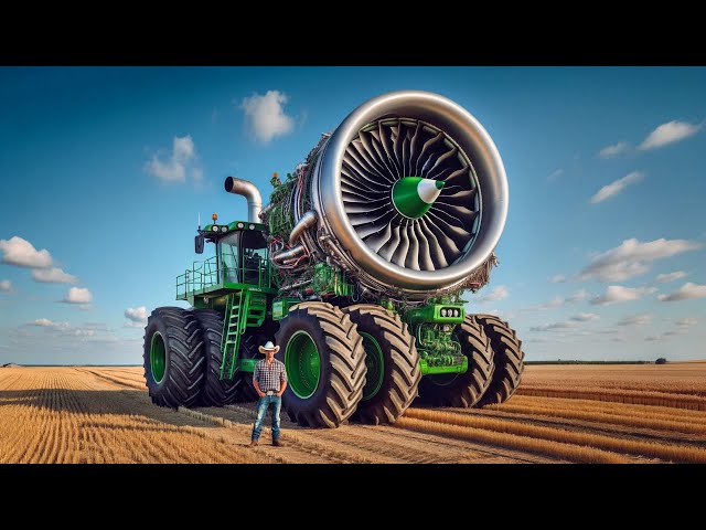 10 Insane Tractors From the Future You Won't Believe Exist!