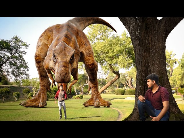 Dinosaur Attack Part 2 | Dinosaur Video | T-rex Chase