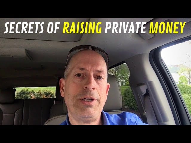 How to raise private money