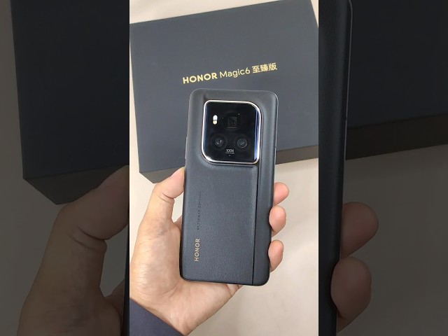 Honor Magic6 Ultra High End Luxury Phone Hands On, The First Powered By OV50K Camera #magic60 #honor