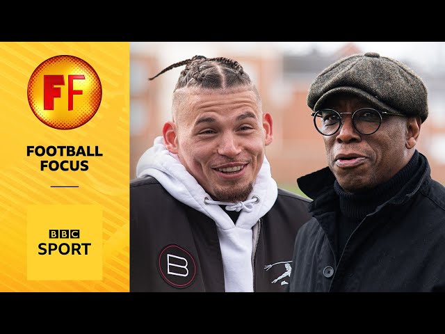 Kalvin Phillips shows Ian Wright around where he grew up in Leeds