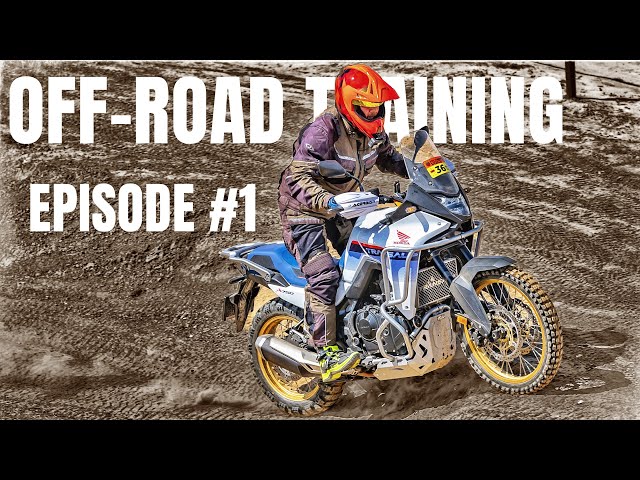 Learning by Myself : Off-Road Training with Honda Transalp 750 EPISODE #1 - Learning The Basicsn
