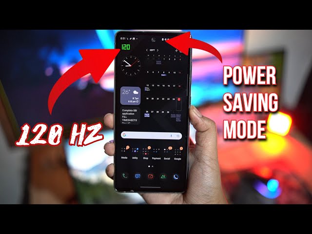 ULTIMATE GALAXY HACK | Enable 120Hz in Power Saving Mode | Less Heat Long Battery 😀S20/S21/S22