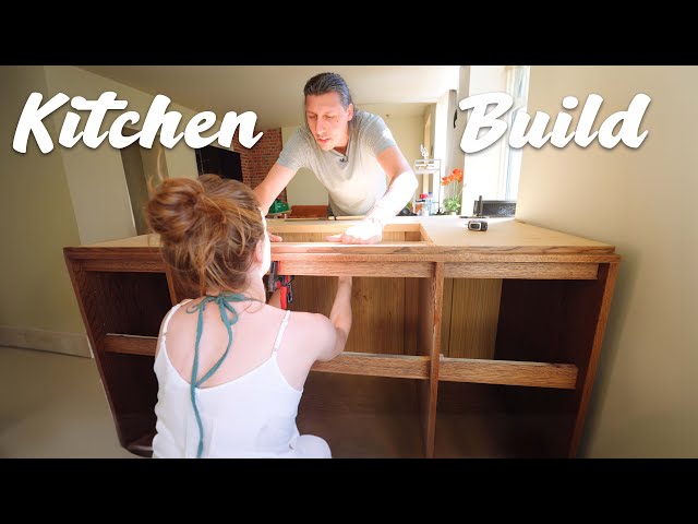 Installing the Kitchen we built Ourselves!