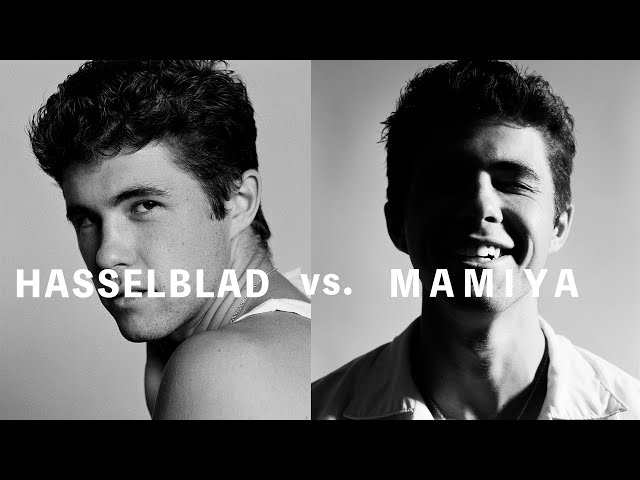 Hasselblad vs. Mamiya: Portraits in Studio
