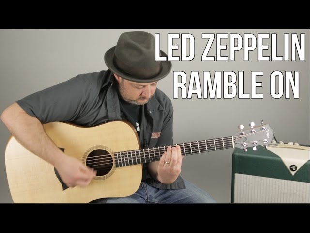Led Zeppelin Ramble On Guitar Lesson + Tutorial