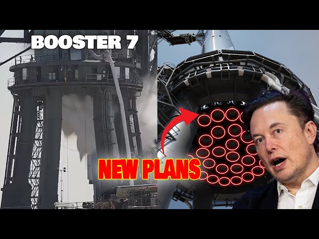 Elon Musk just Changed SpaceX's Plans On Booster 7 After Explosion At Launch Tower