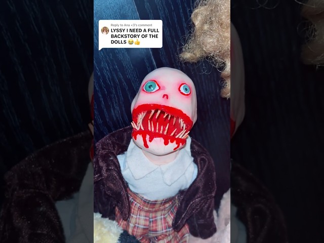 My Haunted Doll Collection 👻 #scary #haunted #doll #shorts