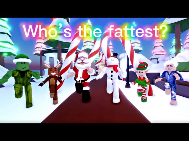 CHRISTMAS CHARACTERS DID THIS TREND | Roblox Trend