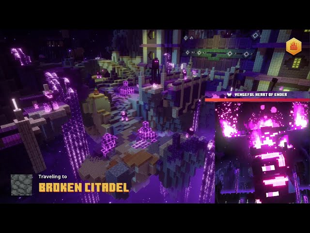Going into the BROKEN CITADEL and fighting VENGEFUL HEART OF ENDER!