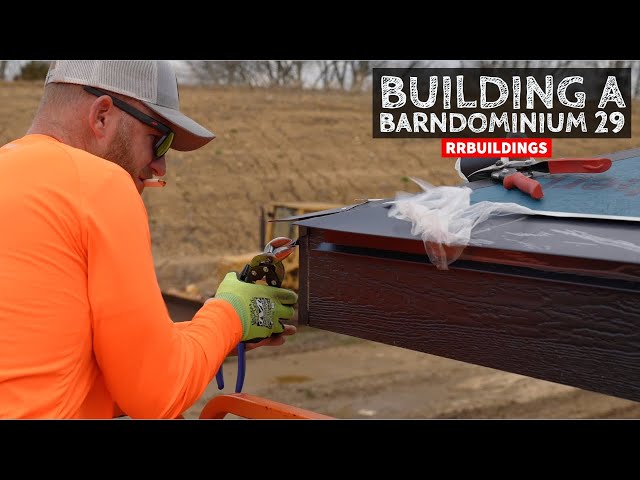 Building a Barndominium 29: Drywall update, Metal Roof Detail, and more