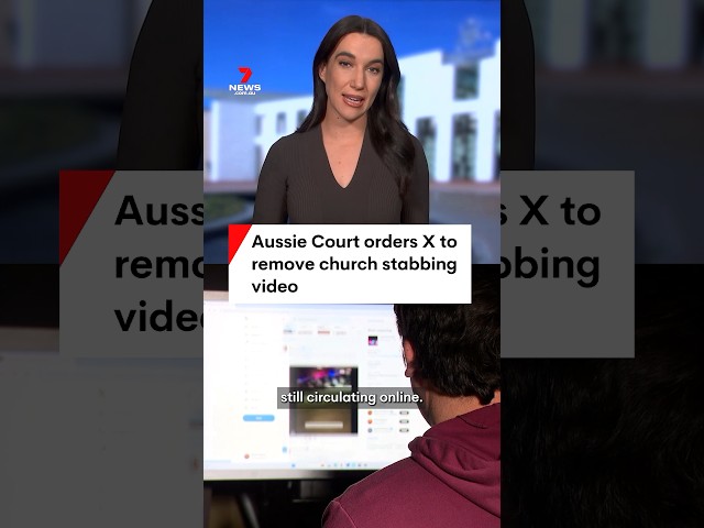 Aussie Court orders X to remove church stabbing video