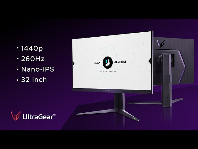 32 inch 1440p eSports/Creative monitor - LG UltraGear 32GQ850-B