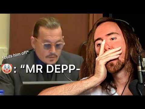 The Best of Johnny Depp Trial... | Asmongold Reacts