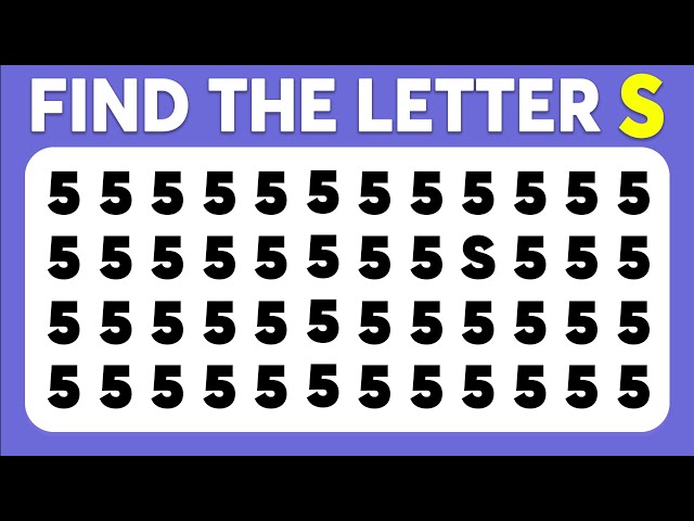 Find the ODD One Out - Numbers and Letters Edition ✅ 94% Fail To Solve This in 10s!