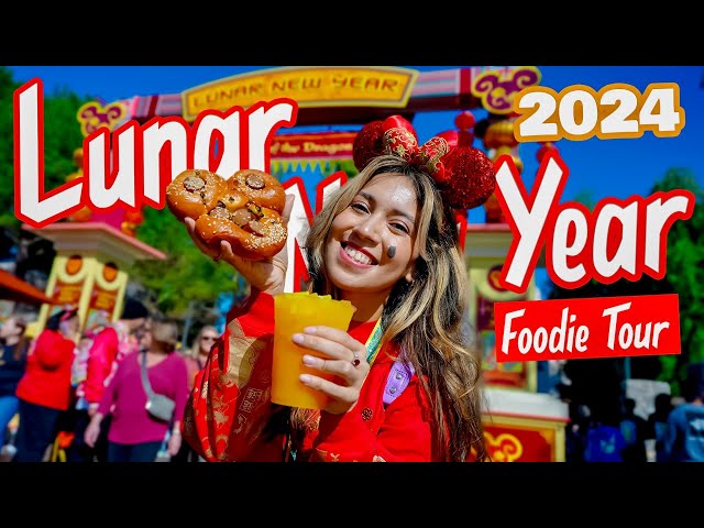 NEW! DISNEY'S Lunar New Year 2024 Foodie Guide | Disneyland Resort