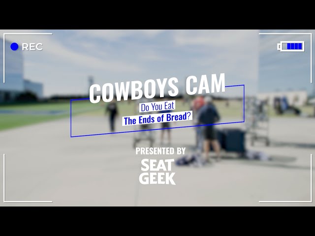 Cowboys Cam: The Great Bread Debate | Dallas Cowboys 2022