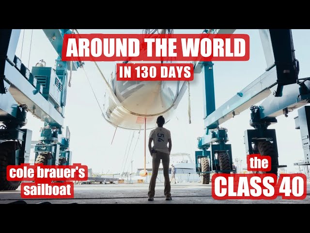 The Class 40 Sailboat Cole Brauer Sailed Around The World - Ep 271 - Lady K Sailing