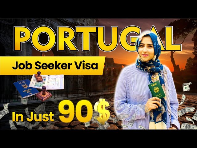 Portugal Job Seeker Visa 2024 | Portugal Work Permit | Portugal Schengen Visa | Study In Portugal