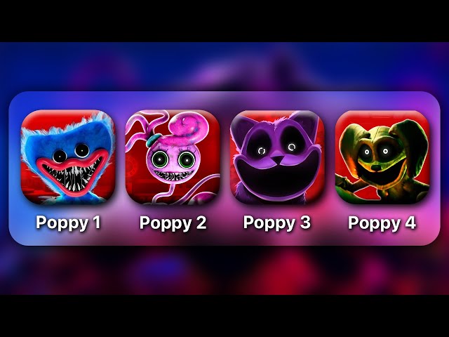 Poppy Playtime Chapter 1, 2, 3 & 4 Mobile Full Gameplay | Poppy Playtime Chapter 3 Mobile Gameplay