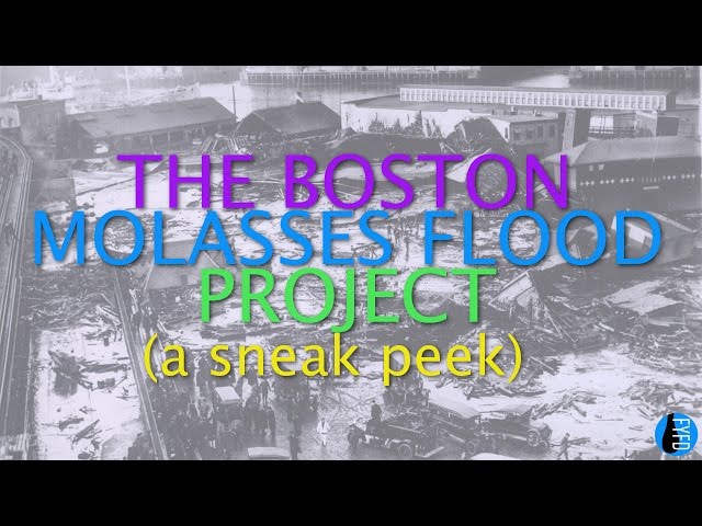 Sneak Peek at the Boston Molasses Flood Project - Patreon Update - 13 Oct 2016