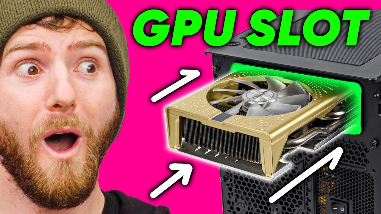 This GPU SLIDES into this Case!