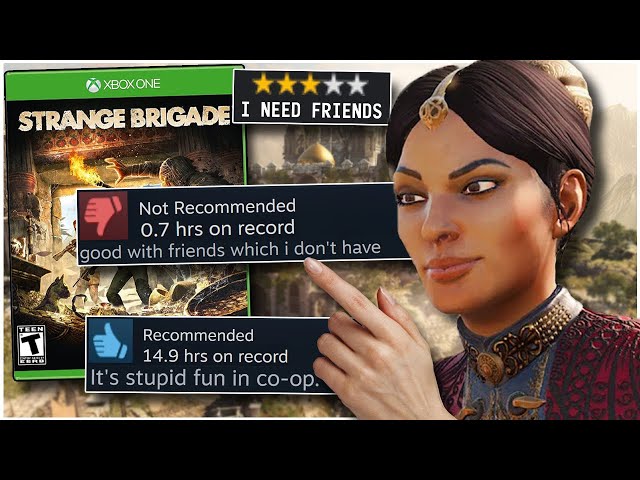 I Forced my friends to play Strange Brigade