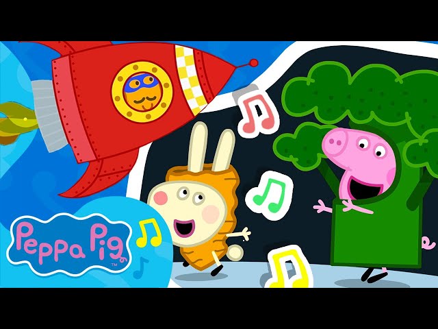 Learning To Eat Vegetables | Educational Songs in Chinese | Chinese Song for Kids | 小猪佩奇儿歌 | 少兒歌曲