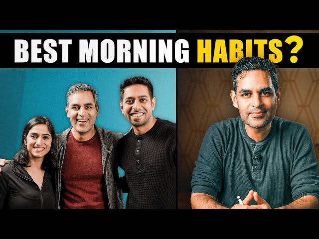 Best Morning Routine for Maximum Productivity | Ft. @warikoo @GunjanShouts @himeeshmadaan