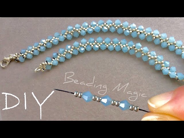 Easy Beaded Necklace Tutorial: Simple Seed Bead Necklace
