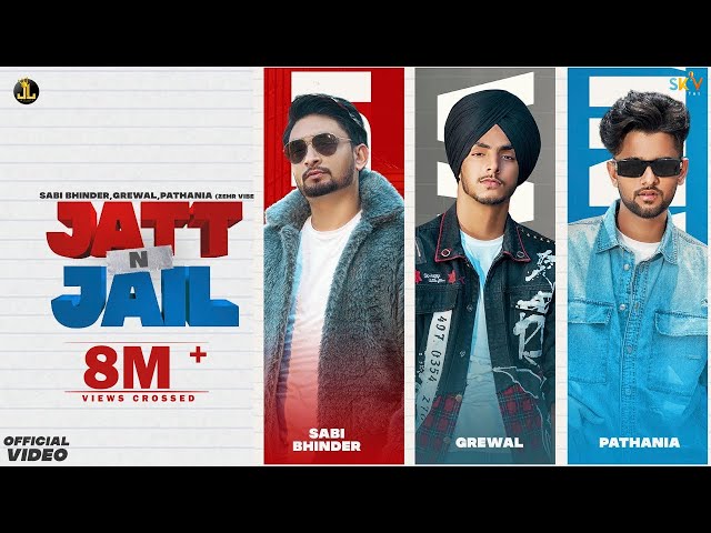 Jatt N Jail : Zehr Vibe - Sabi Bhinder | Punjabi Song 2021