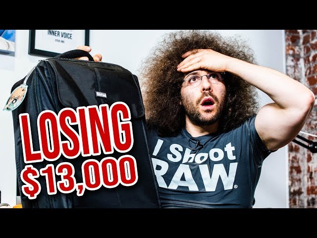 LOSING $13,000 Of Camera Gear! OOOPS (Tips for flying with cameras)