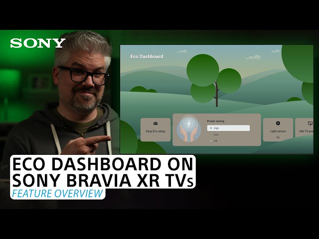 Sony | Eco Dashboard on Sony BRAVIA® XR TVs – Feature Overview