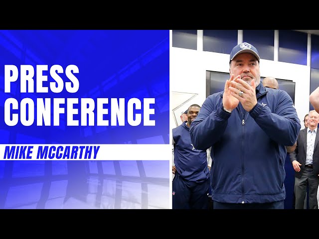 Head Coach Mike McCarthy Press Conference | #DALvsBUF | Dallas Cowboys 2023