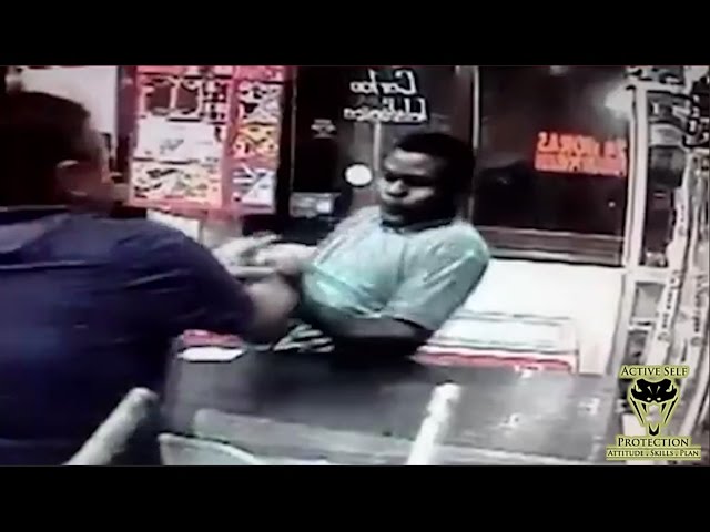 Store Owner Loses Fight with Armed Robber | Active Self Protection