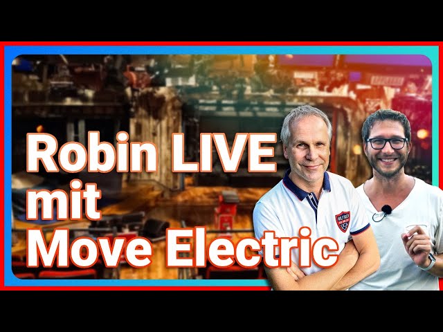 Jens von Move Electric bei Robin LIVE 🔴