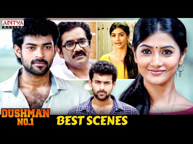 "Dushman No 1" Movie Best Scenes | Hindi Dubbed Movie | Varun Tej | Pooja Hegde | Aditya Movies