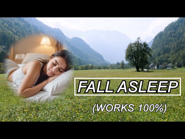 Can't Sleep? Use This Video to FALL ASLEEP FAST! (Works 100%)